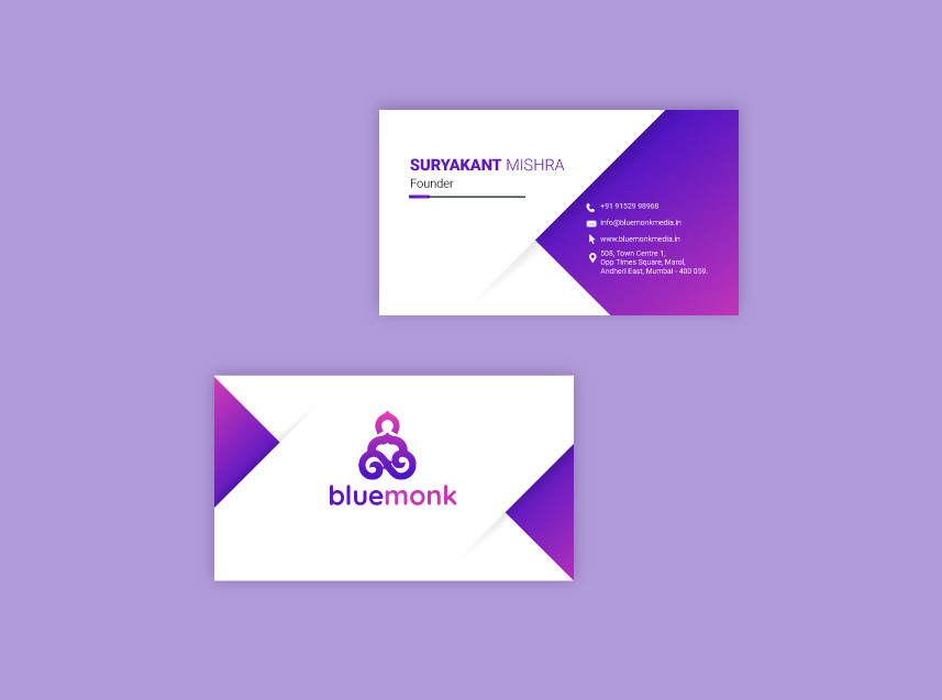 Blue-monk-business-card
