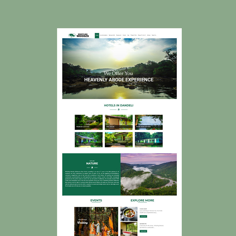 - whistling woodzs resort dandeli